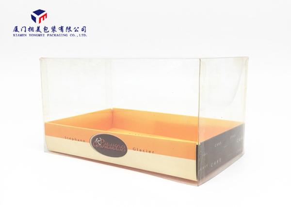 Cheap Clear PVC / PET Cover Custom Plastic Box Packaging Light Weignt Display Paper Tray for sale