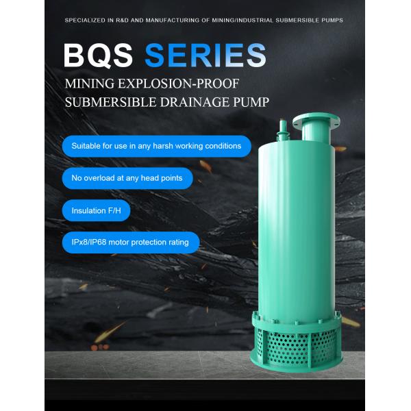 Mining Underground Wastewater Submersible Dredge Pump 1.5kw 2HP With Coupling Hose Connection