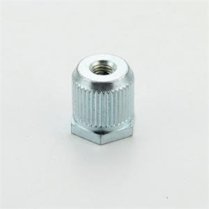 SPCC M10 Threaded Insert JY-1209C Blue Zinc Nut Inserts For Metal