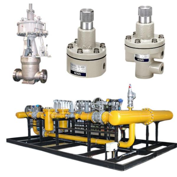 Cheap Pressure / Flow Control Skid And KOSO Valves CL-420/CL-523 Lock Valve PRF310/PRF400 Filter Regulator for sale