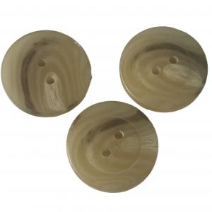 Best 4 Hole Plastic Coat Buttons Brown Color 25mm Use For Coat Sweater Jacket wholesale