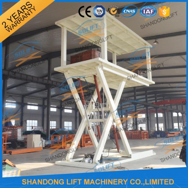 5T 3.6M Double Deck Car Parking System For 2 Car
