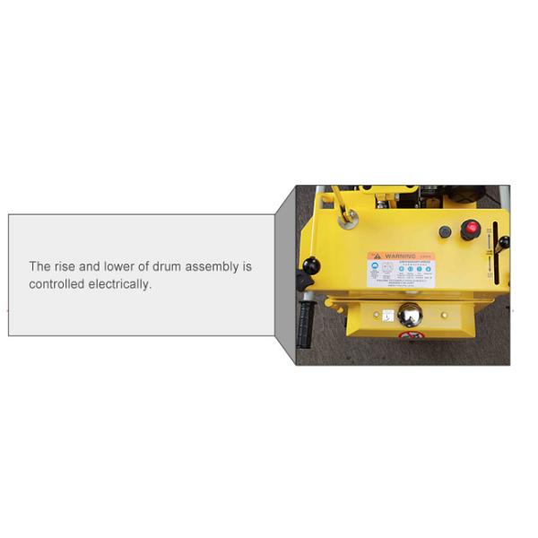 Removing Floor Paint Self Propelled Scarifier With Cutter 250mm Working Width