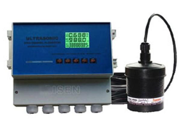 Cheap RS485 Doppler Ultrasonic Flow Meter , Transit Time Fluid Flow Meter for sale