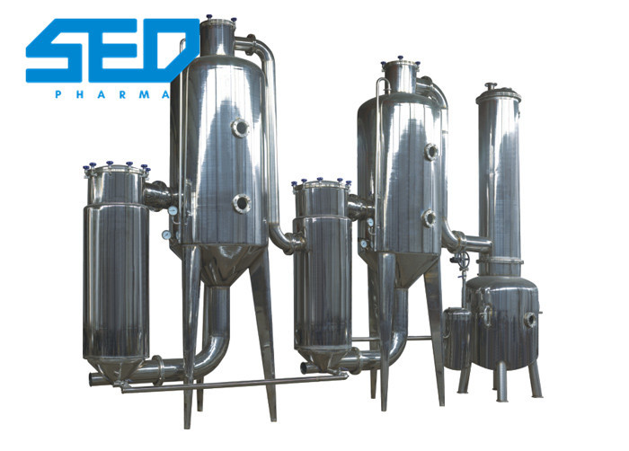 Pharmaceutical Double Effect Evaporation Machine For Concentrating Liquid Material