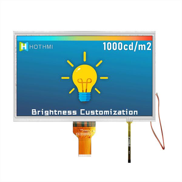 10.1 Inch Resistive TFT LCD Display With 1024x600 Resolution