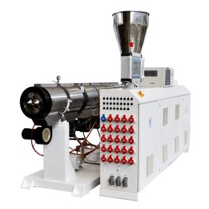 Parallel Double Screw Extruder Machine PVC Extruder For Pelletizing Pipe And Profile