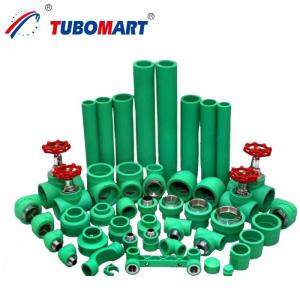 China ISO9001 Plastic PPR Pipe Fittings Water Pipe Fittings Eco Friendly PPR Pipe Elbow on sale