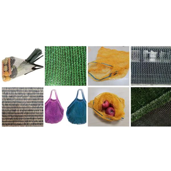 Double Needle Bar Vegetable Bag Machine Speed 550-650 for Versatile Applications