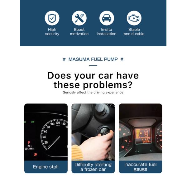 MPU-209 Fuel Pump Parts for INFINITI M35 17040-EH51A 17040-EH11A by Auto Engine Systems