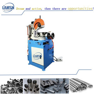 Pneumatic Metal Pipe Cutting Saw Machine Cold Sawing 450mm 4kw
