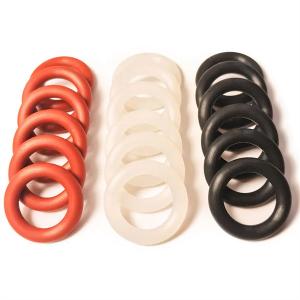China Mechanical Rubber Seal Ring Chemical Resistance Coloured Rubber O Rings on sale