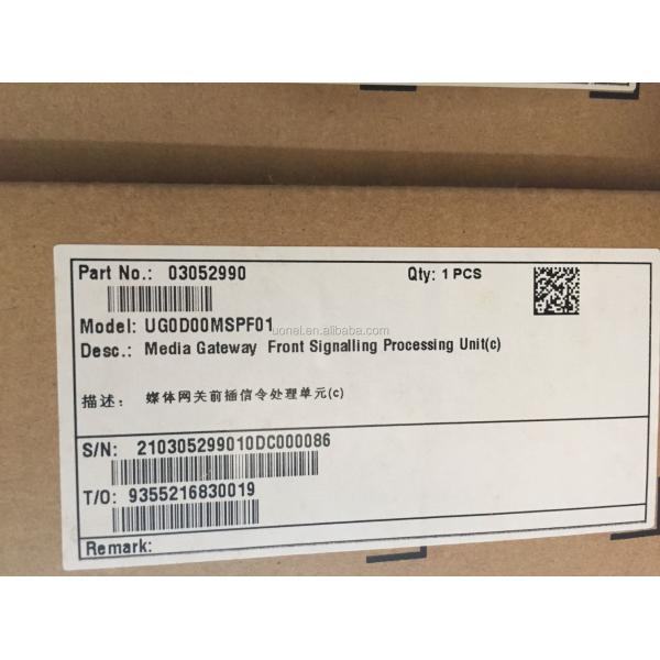 03052990 UG0D00MSPF01 MSPF Frony Signalling Processing Unit For Huawei UMG8900 UMG 8900