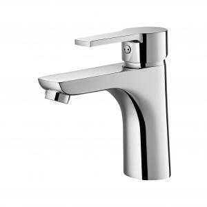 Best Polished 3 Hole Bathroom Vanity Faucets Washroom Water Tap Resist Corrosion wholesale