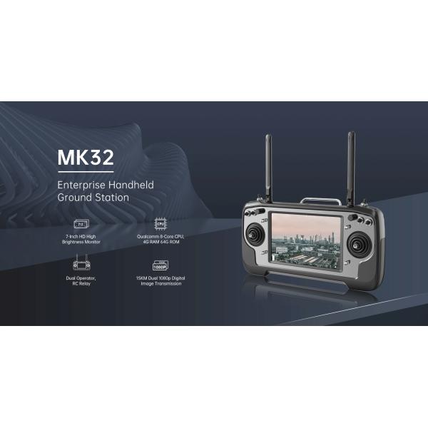 MK32 Enterprise 7-Inch HD High Brightness LCD Touchscreen Handheld Ground Station Smart Controller Dual Full HD Digital