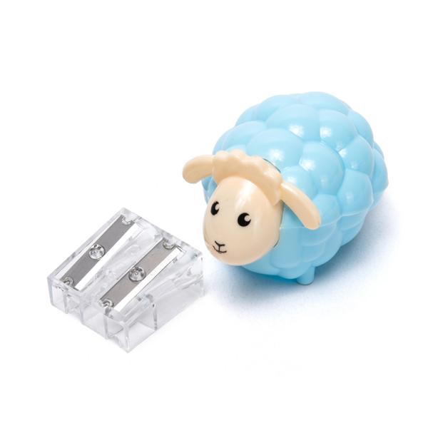 Cute Animal Sheep Cartoon Pencil Sharpener Baby Safe