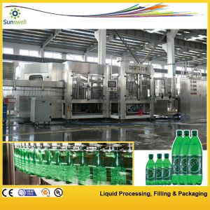 Best Soft Drink Carbonated Filling Machine , Line PET Bottle Glass Bottle wholesale