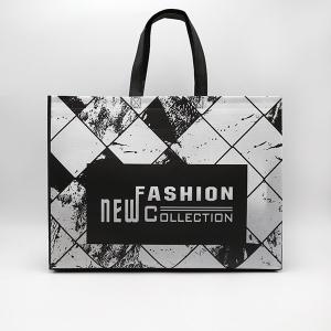 China 100% recycling  custom LOGO printed non woven fabric laminated bag on sale