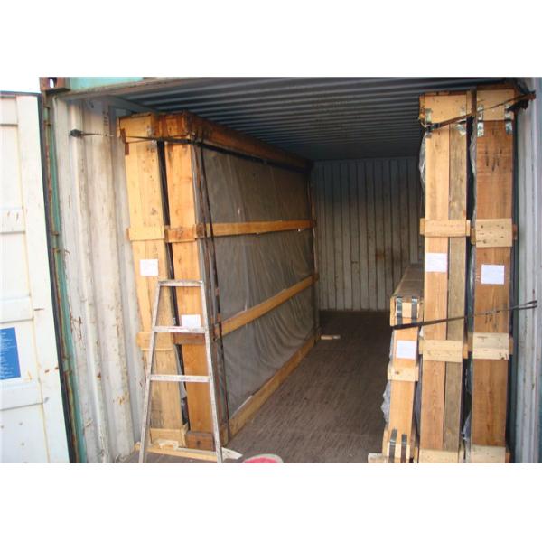 F Green / Light Green Reflective Float Glass Saving Energy For Curtain Walls