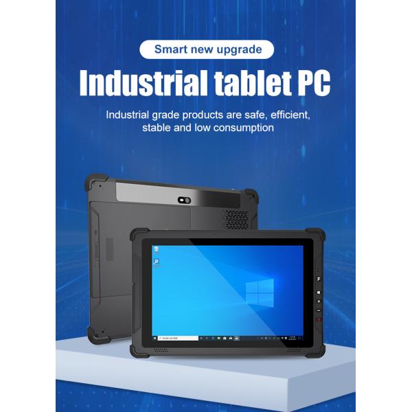 10 Inch Waterproof Tablet PC with Win 10 and USB Type C EM-I12U Industrial Intel Core
