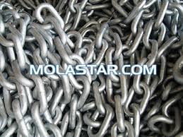 Best Molastar Marine Chain Factory Supply High Quality Studless Link Ship Anchor Chain wholesale