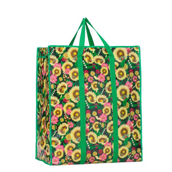 Cheap Eco Friendly Woven Polypropylene Reusable Shopping Bag Waterproof Zipper Closure 20 - 50 Kg for sale