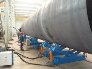 Special Welding Rotator  lifting type assembly turning roll   using for wind power tower