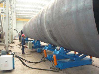 Cheap Special Welding Rotator  lifting type assembly turning roll   using for wind power tower for sale