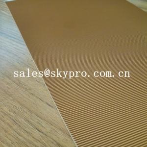 Best Abrasion Resistant Natural Crepe Shoe Sole Rubber Sheet Corrugated Pattern wholesale