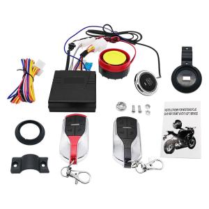 China One Click Start Bluetooth Motorcycle Alarm , 12V Remote Bike Alarm IOS9001 on sale