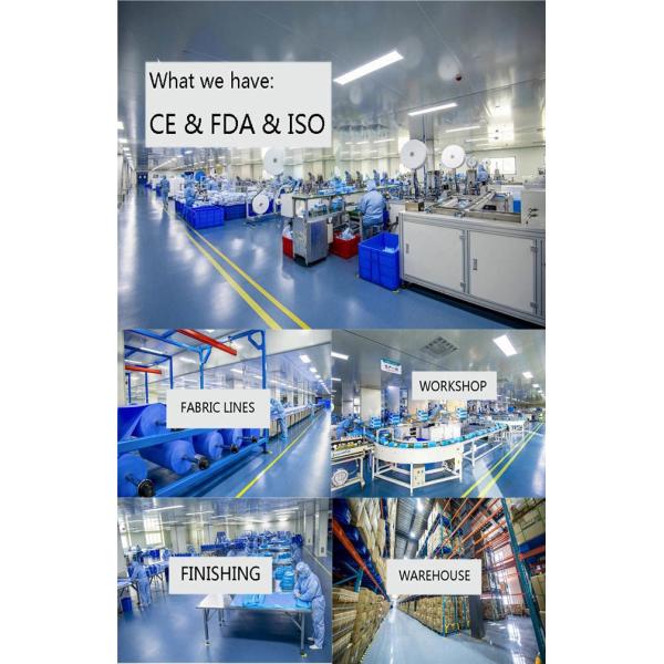 White 3 Layer Face Mask Latex Free Effectively Isolating Bacteria Pollen Dust Haze