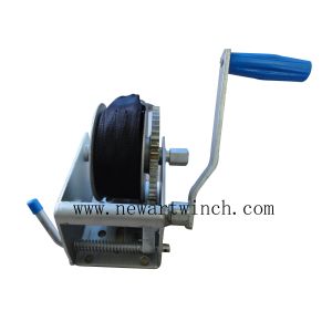 Best 130mm Drum 700kg Marine Manual Hand Crank Winch wholesale