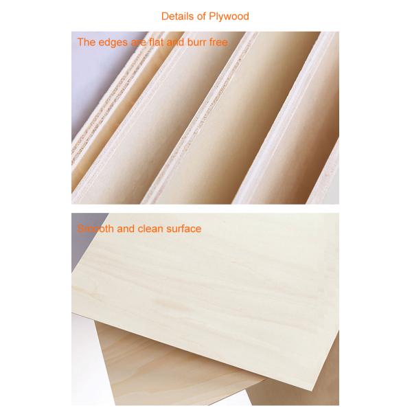 Plywood sheet factory poplar laminated melamine paper interior birch artificial veneer
