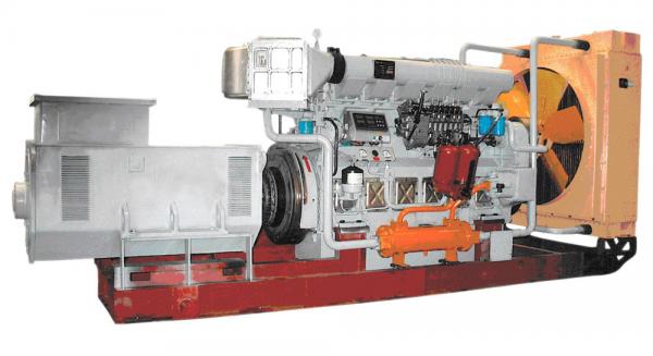 Cheap 50HZ 60HZ 3 Phase Electric Generators Sets , Marine Diesel Engine M/E for sale