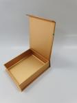 Golden Custom Embossed Boxes Aseptic Flat Pack Cardboard Boxes Degradable