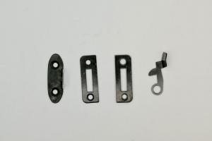 China American Style Casket Hardware Lock ZA10 High Strength For Locking Casket Lid on sale