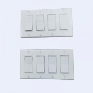 Best Prefabrication 4 Gang Wall Socket Switch With Socket Plug Electrical Wire wholesale