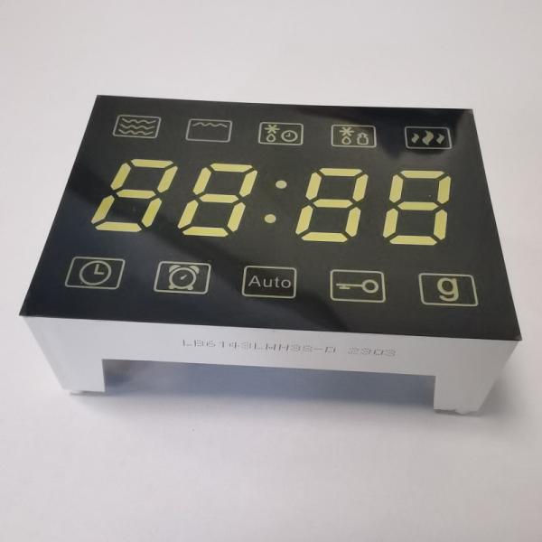 Common Anode Microwave 7 Segment LED Display 4 Digit Ultra Bright White