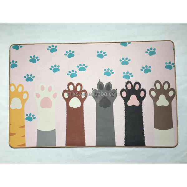 Floor Mat Suede Fabric Floor HEATER Mat With No Slip Rubber Backed