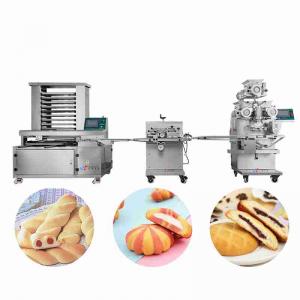 China Commercial Cookie Encrusting Machine Stuffed Cookie Cutter Machine on sale