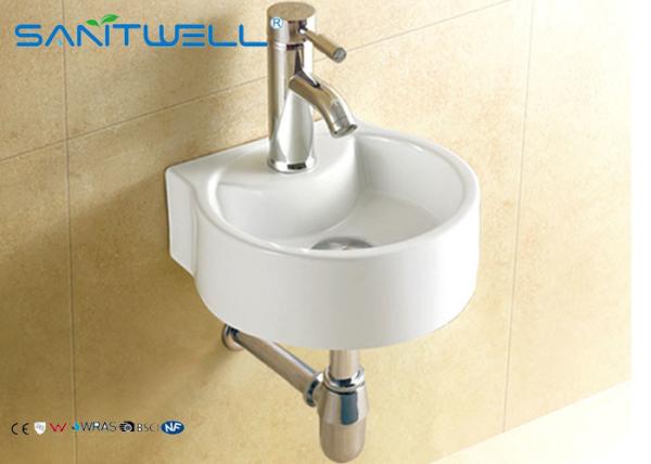 Cheap Modern wall mounted basin  popular and artistic shape 295*290*110 mm for sale