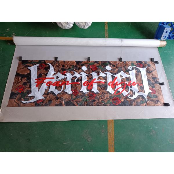 Polyester Fabric Custom Nobori Flag 60x180cm SGS Certificate Digital Printing Flag