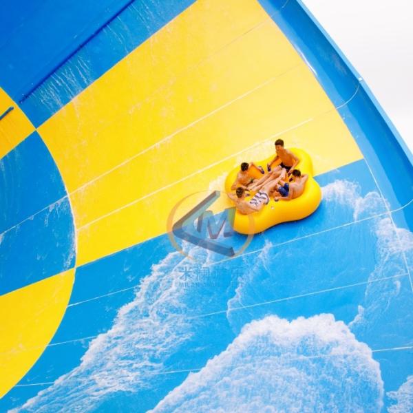 High Durability Water Amusement Park Equipment Tornado Water Slide For Adults Teenagers
