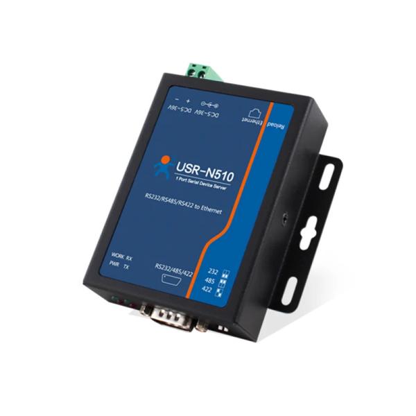Cheap PUSR USR- N510 Industrial Modbus Gateway Serial RS232 RS485 RS422 To Ethernet Converter With AT Command Function IoT Device for sale
