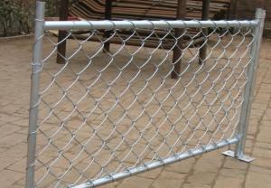China Made In Guangdong RP factory price pvc coated galvanized powder coated menards lowes Chain link fence on sale