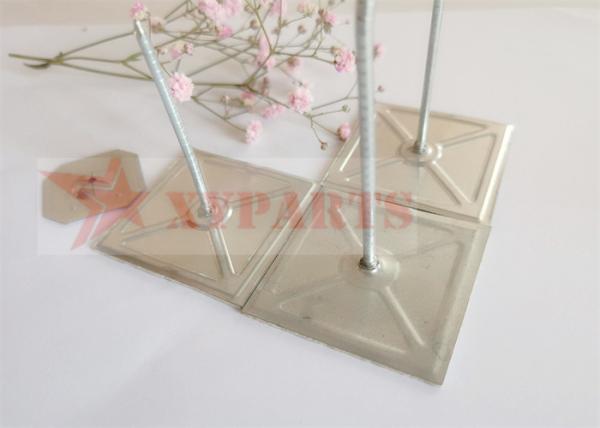 Cheap Metal Self Adhesive Insulation 50mm Tape Base Self Stick Pins For Temperature for sale