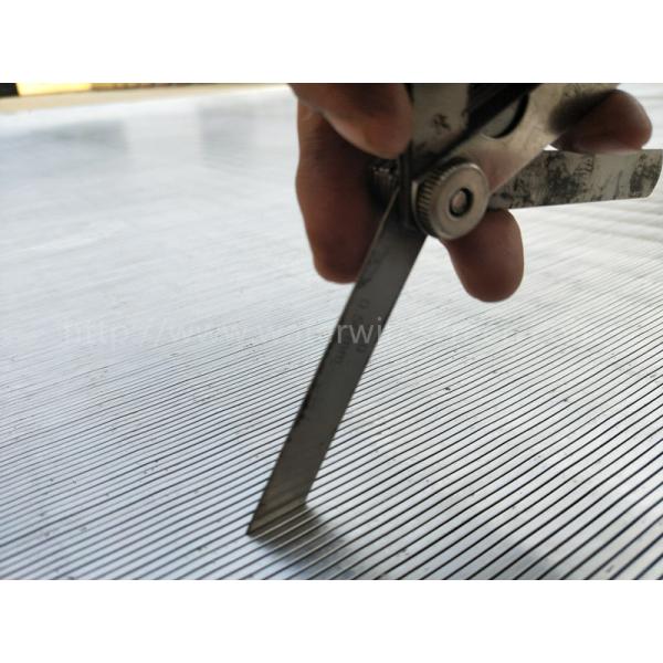 Stainless Steel Wedge Wire Screen Panel For Solid-Liquid Separation