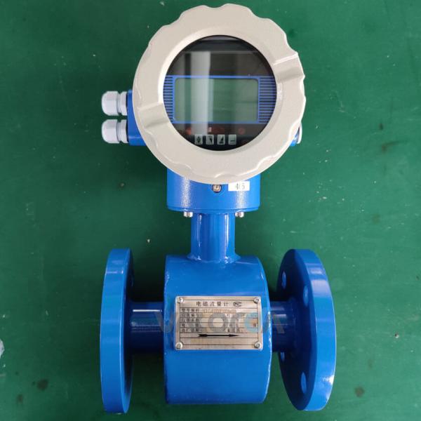 Cheap Flow Indicator And Lcd Display Electromagnetic Flowmeter Transmitter for sale