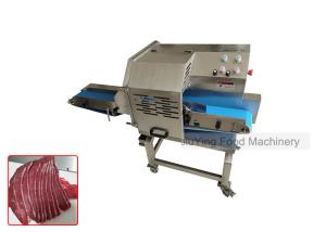 500KG/H Output Industrial Meat Slicer Conveyor Type Meat Slicing Machine