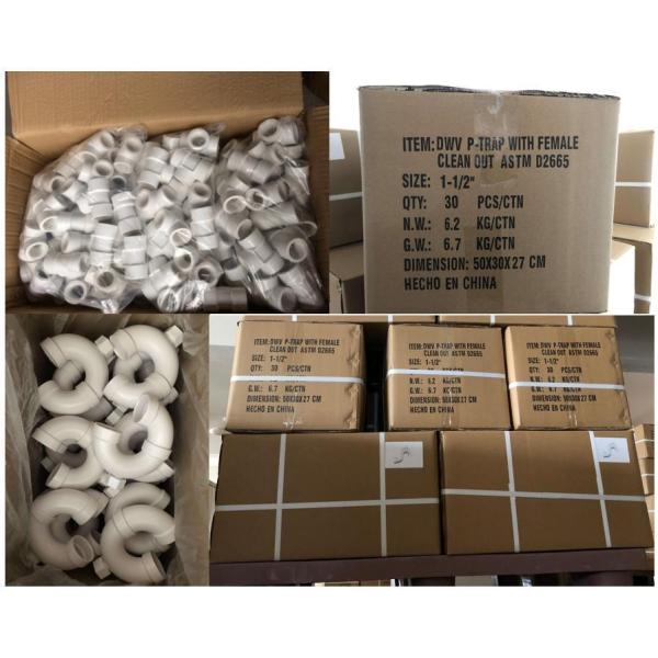 Equal UPVC PVC Plastic Flat Mouth Sewage Ellipse Drain Pipe Fitting System for Bathroom
